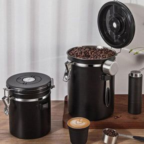 Pote para Café Hermético em Aço Inoxidável InnovaCoffee
