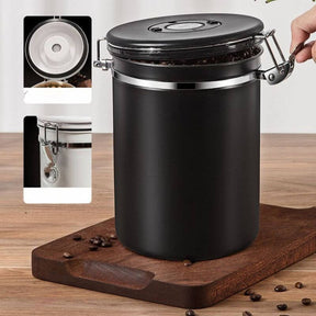 Pote para Café Hermético em Aço Inoxidável InnovaCoffee