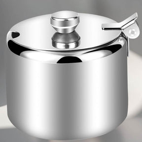Açucareiro e Saleiro em Aço Inox Premium Innova Spice Jar