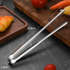 Pinça Para Grelha em Aço Inoxidável