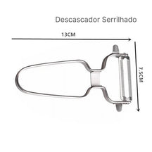 Descascador e Ralador em Aço Inox