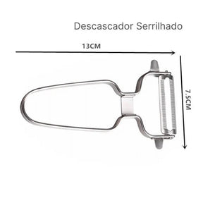 Descascador e Ralador em Aço Inox
