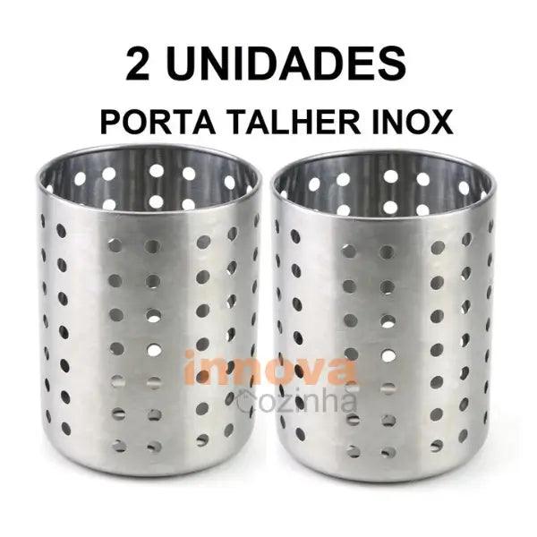 Escorredor de Talheres Inox Redondo Pro InnovaCozinha - InnovaCozinha